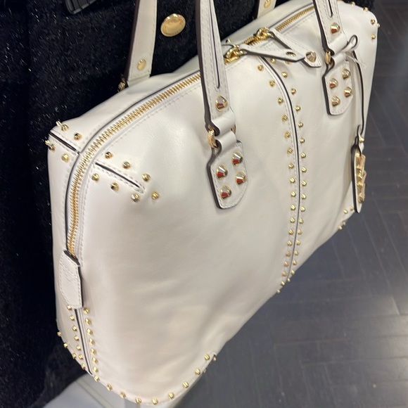 Michael Kors Astor Large Studded Leather - Picture 9 of 14